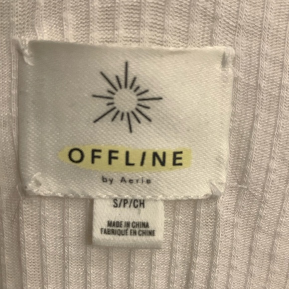 AERIE OFFLINE OVERSIZED LONG SLEEVE TOP - Picture 4 of 4